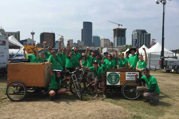 festival waste collection green event services calgary